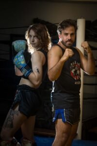 עדן המאמן ותלמידת המכון